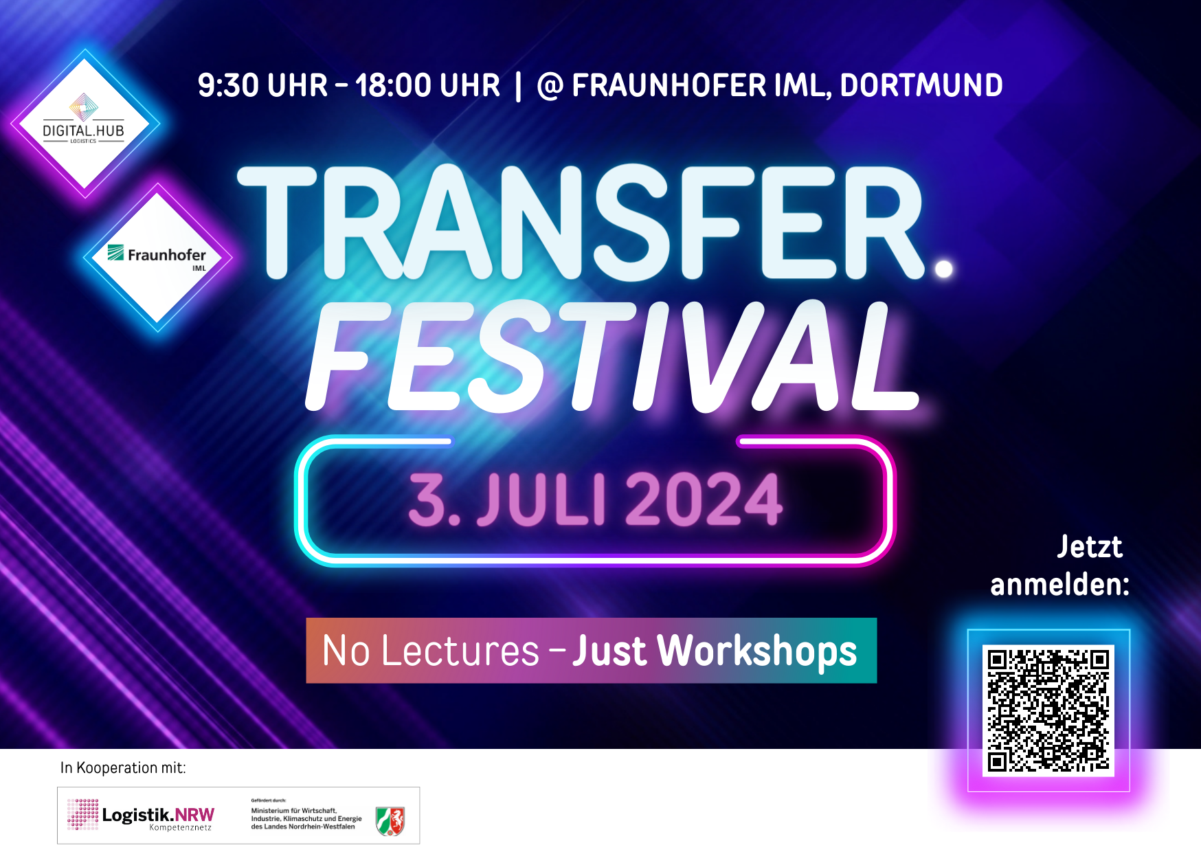 Key Visual vom TRANSFER.FESTIVAL 2024